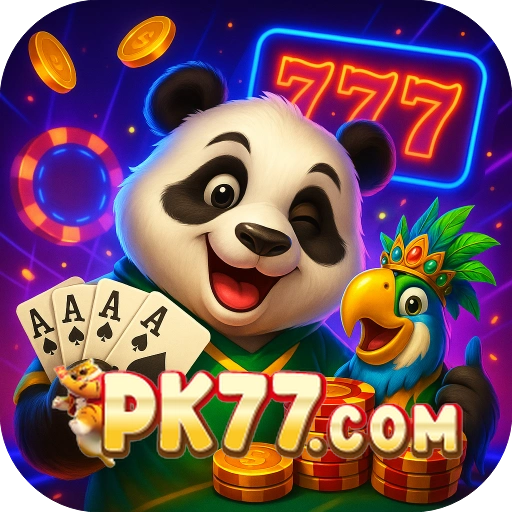 Novo logo da pk77 game